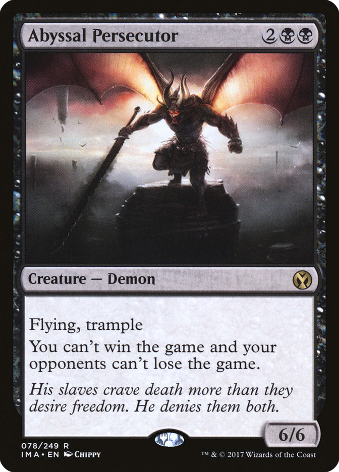 Abyssal Persecutor 78/249 (Iconic Masters)  | Good Games Modbury