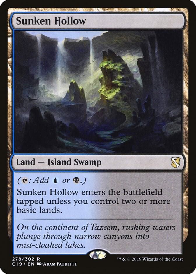 Sunken Hollow 278 (Commander 2019)  | Good Games Modbury