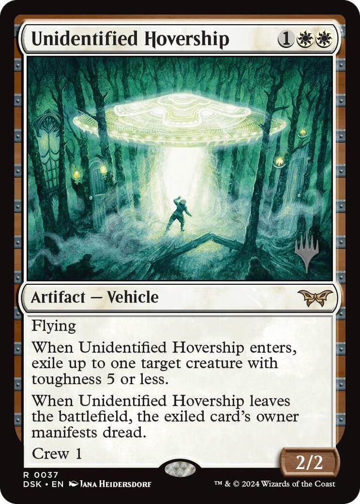 Unidentified Hovership 37 (Promo Pack: Duskmourn: House of Horror)  | Good Games Modbury