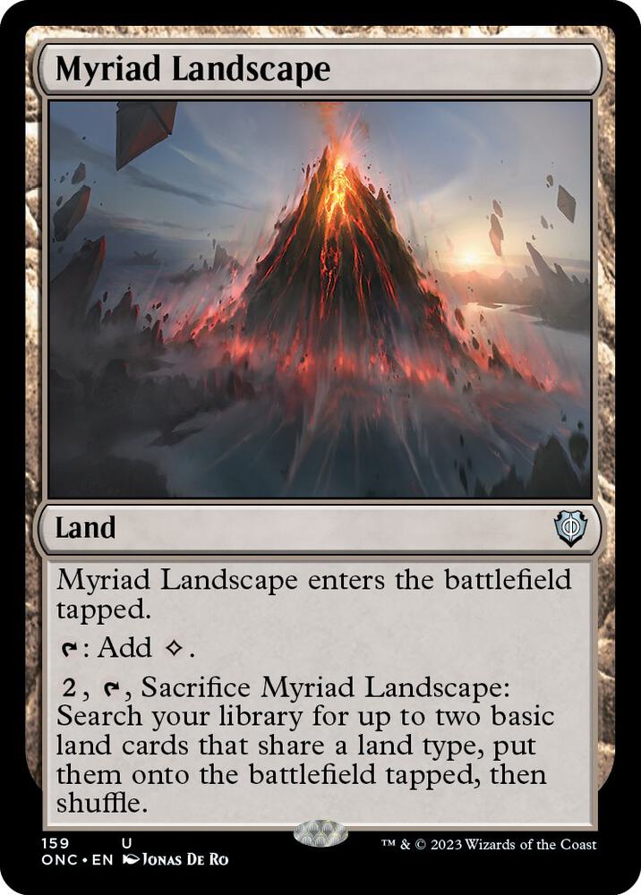 Myriad Landscape 159/28 (Commander: Phyrexia: All Will Be One)  | Good Games Modbury