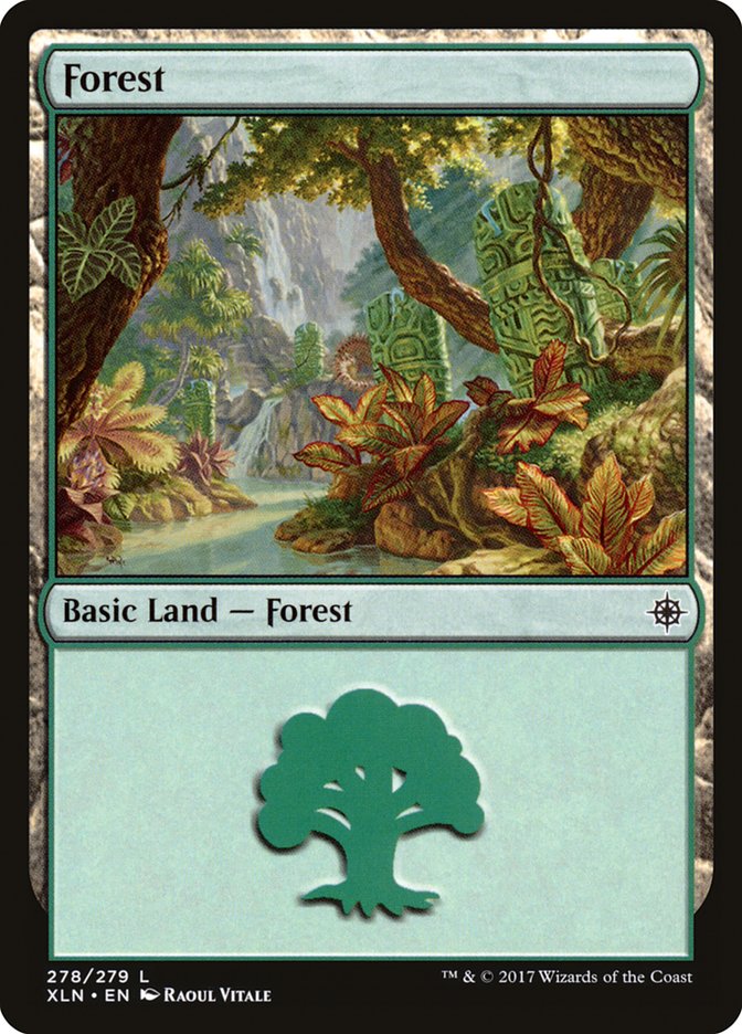 Forest (278) [Ixalan] | Good Games Modbury
