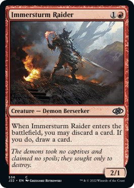 Immersturm Raider [Jumpstart 2022] | Good Games Modbury