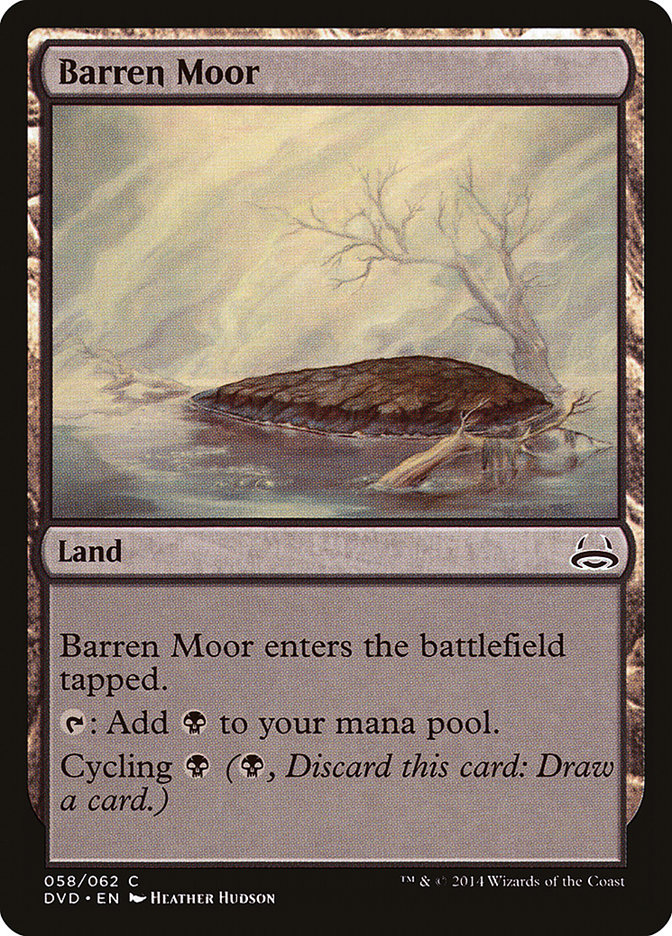 Barren Moor (Divine vs. Demonic) [Duel Decks Anthology] | Good Games Modbury