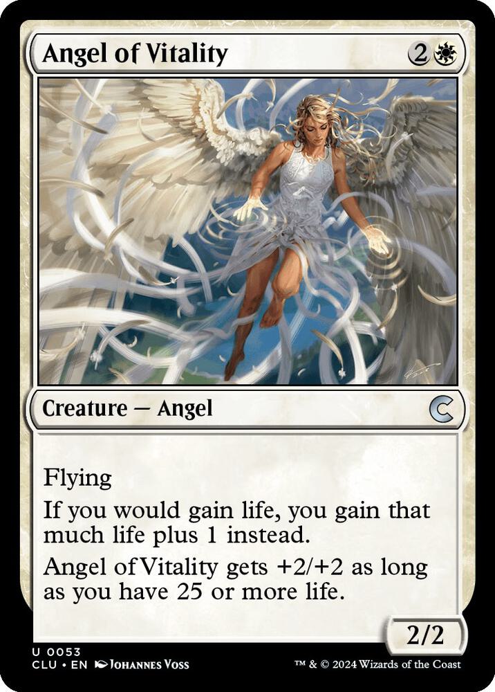 Angel of Vitality 53 (Ravnica: Clue Edition)  | Good Games Modbury