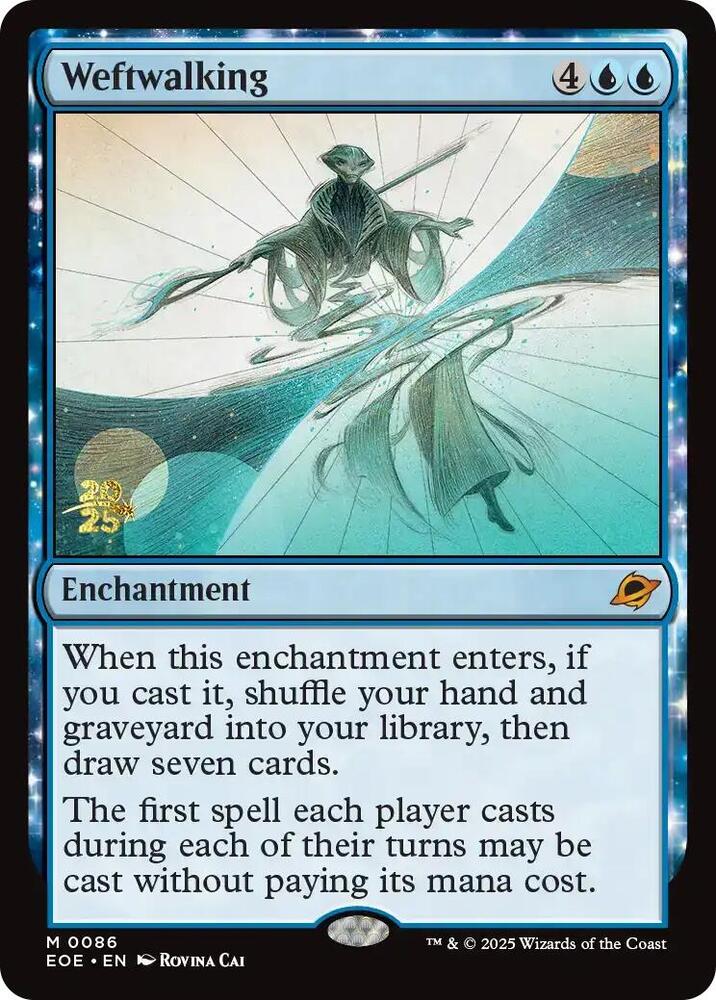 Weftwalking 86s/160 (Prerelease Cards)  - Foil | Good Games Modbury