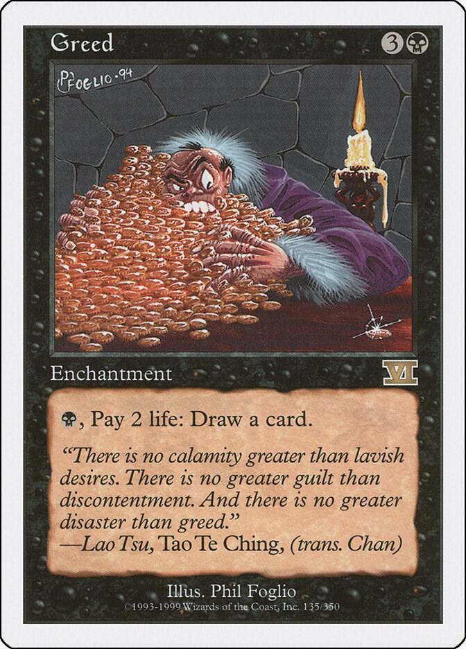 Greed 135/350 (Classic Sixth Edition)  | Good Games Modbury