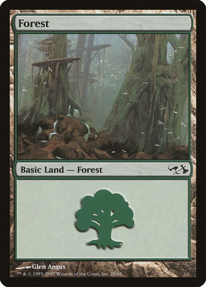 Forest 28/62 (Duel Decks: Elves vs. Goblins)  | Good Games Modbury