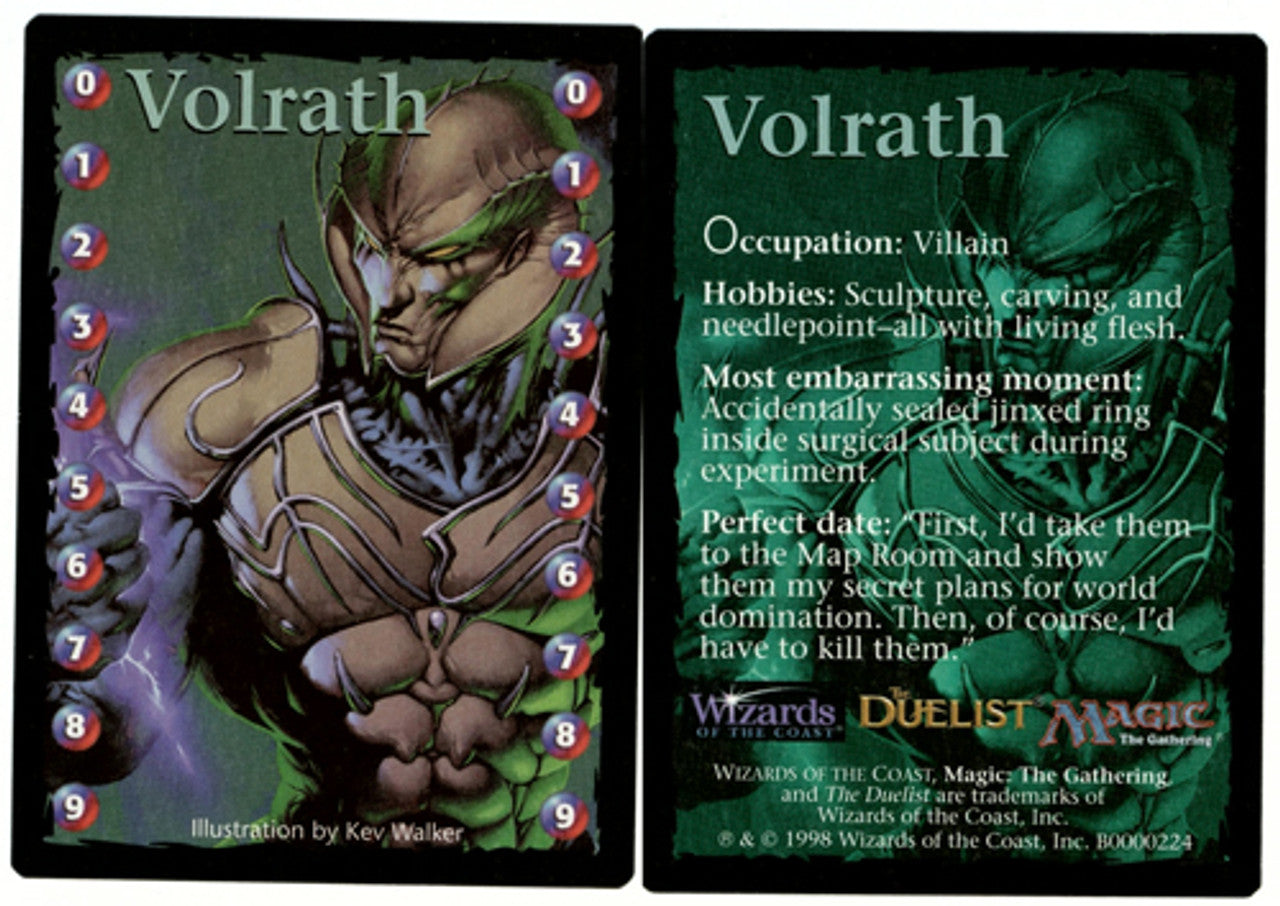 Volrath Life Counter Token [Media Promos] | Good Games Modbury