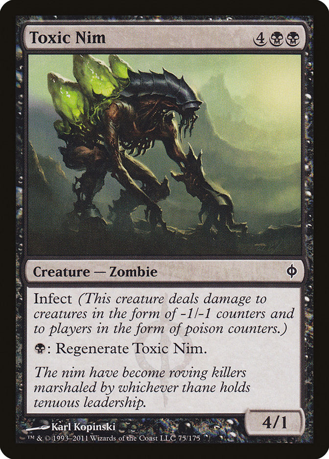 Toxic Nim 75 (New Phyrexia)  - Foil | Good Games Modbury