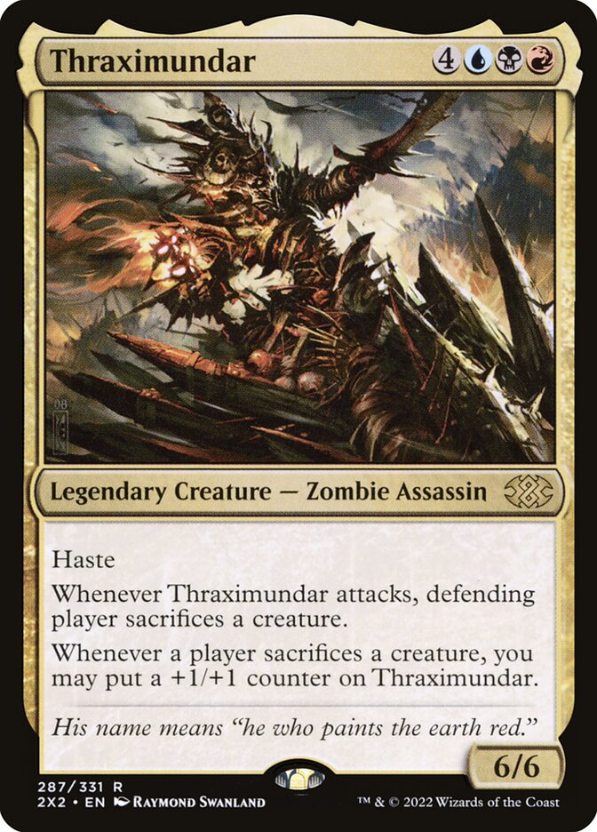 Thraximundar 287/331 (Double Masters 2022)  - Foil | Good Games Modbury
