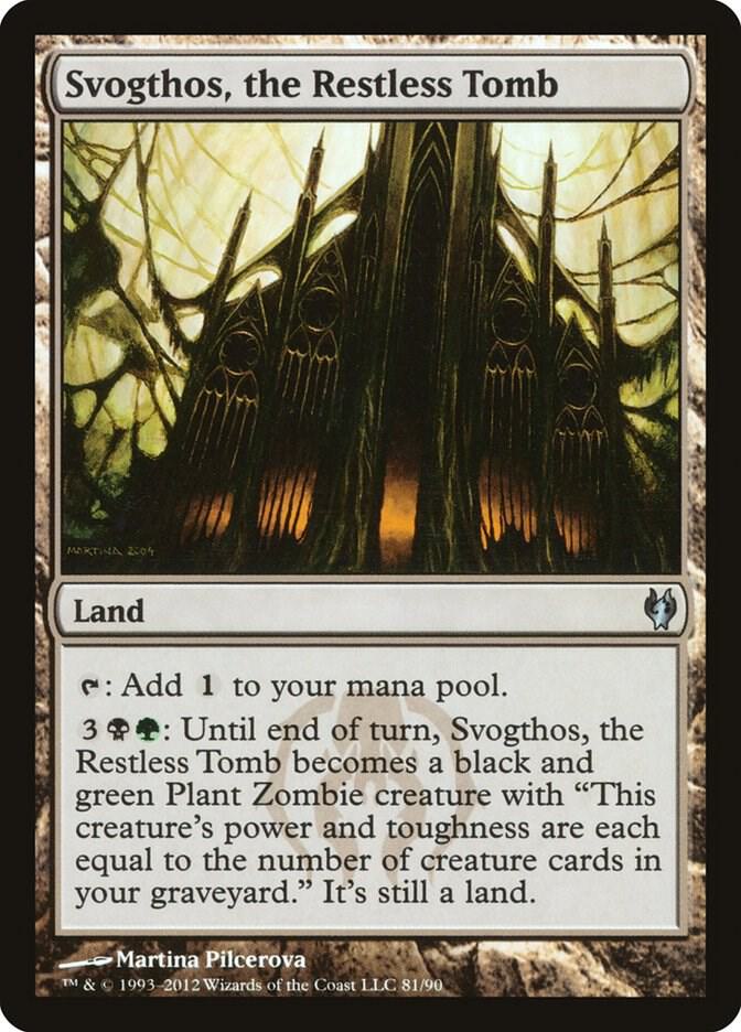 Svogthos the Restless Tomb 81/90 (Duel Decks: Izzet vs. Golgari)  | Good Games Modbury