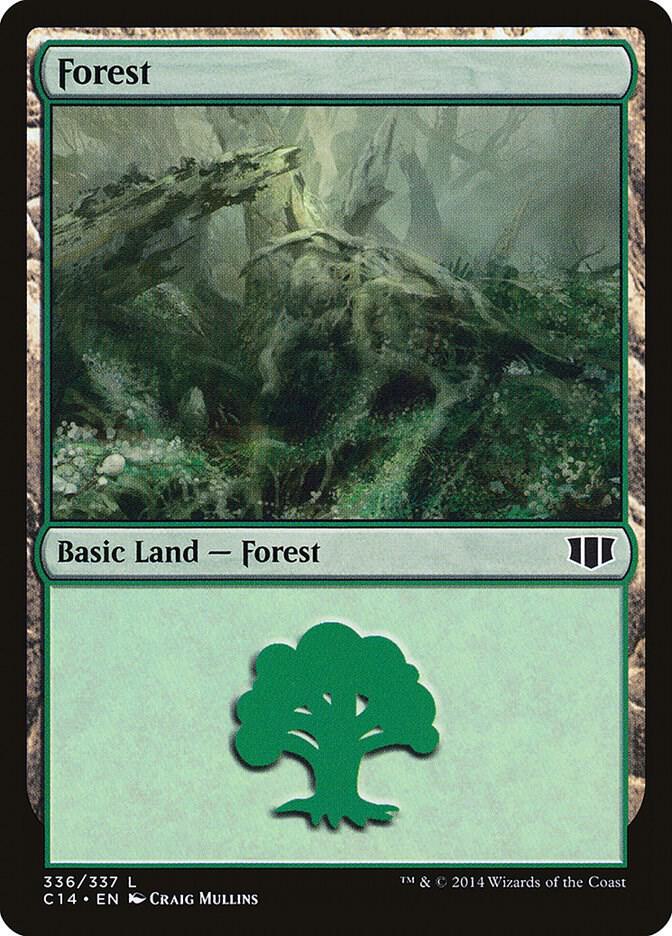 Forest 336 336/337 (Commander 2014)  | Good Games Modbury