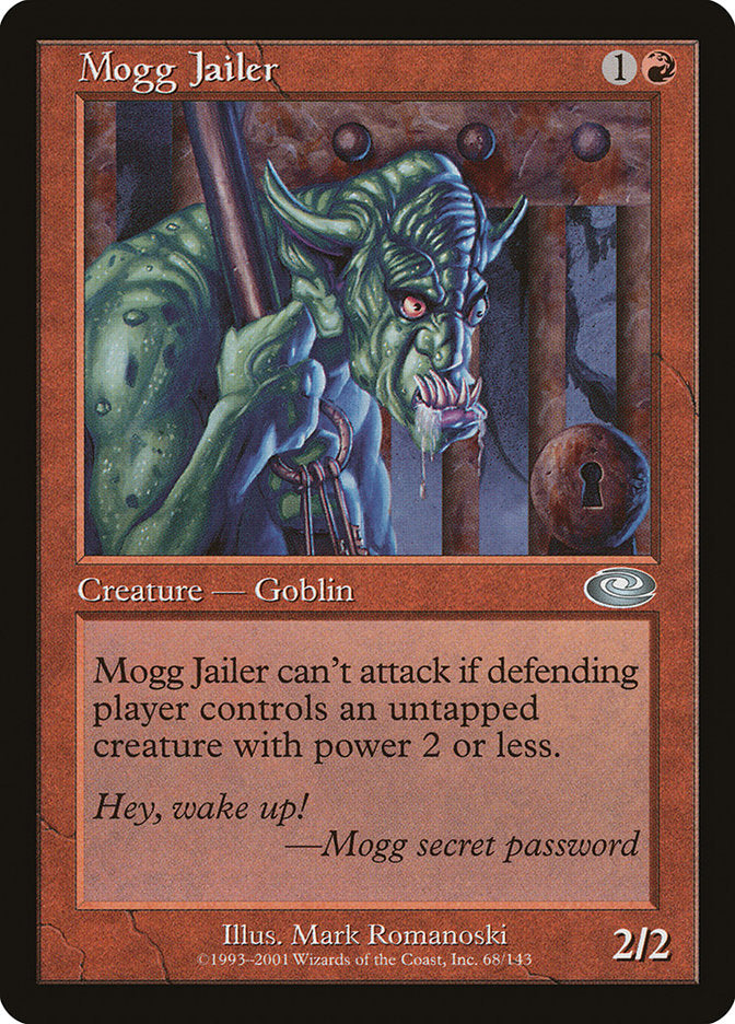 Mogg Jailer 68/143 (Planeshift)  | Good Games Modbury