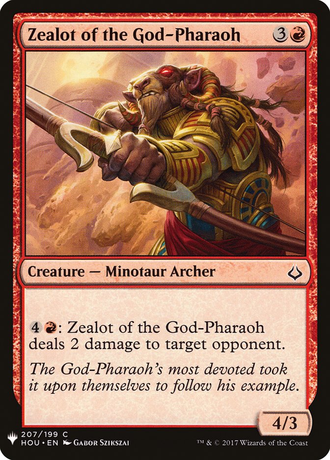 Zealot of the God-Pharaoh [Mystery Booster] | Good Games Modbury