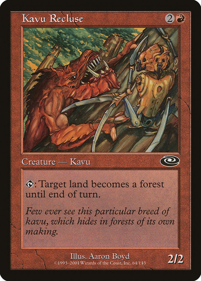 Kavu Recluse 64/143 (Planeshift)  - Foil | Good Games Modbury