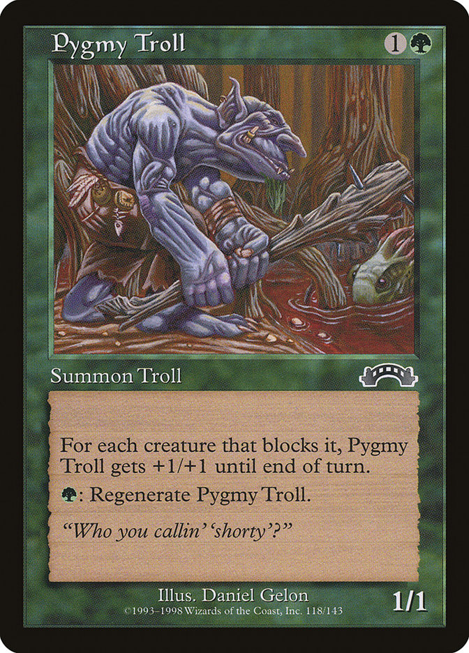 Pygmy Troll 118/143 (Exodus)  | Good Games Modbury