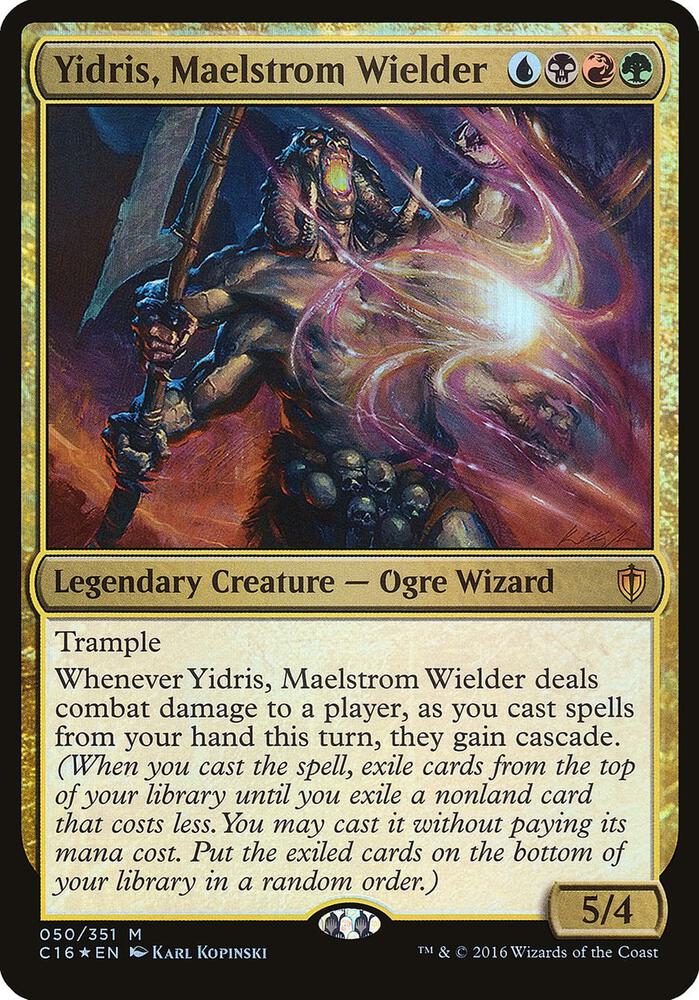 Yidris, Maelstrom Wielder 50/351 (Oversize Cards)  - Foil | Good Games Modbury