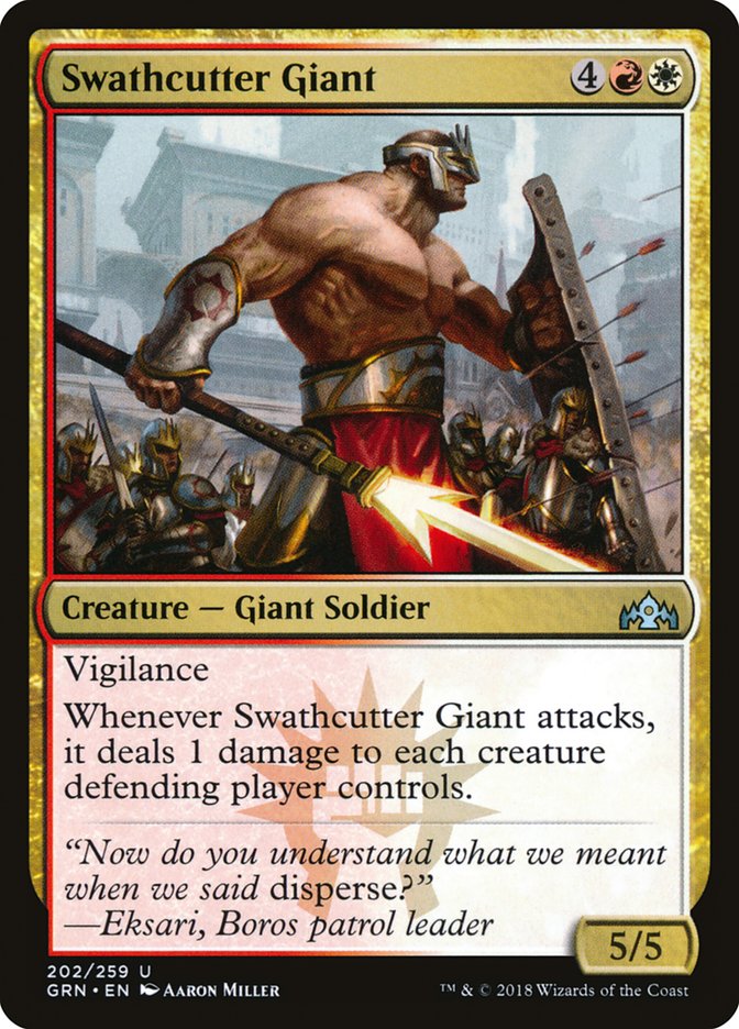 Swathcutter Giant [Guilds of Ravnica] | Good Games Modbury