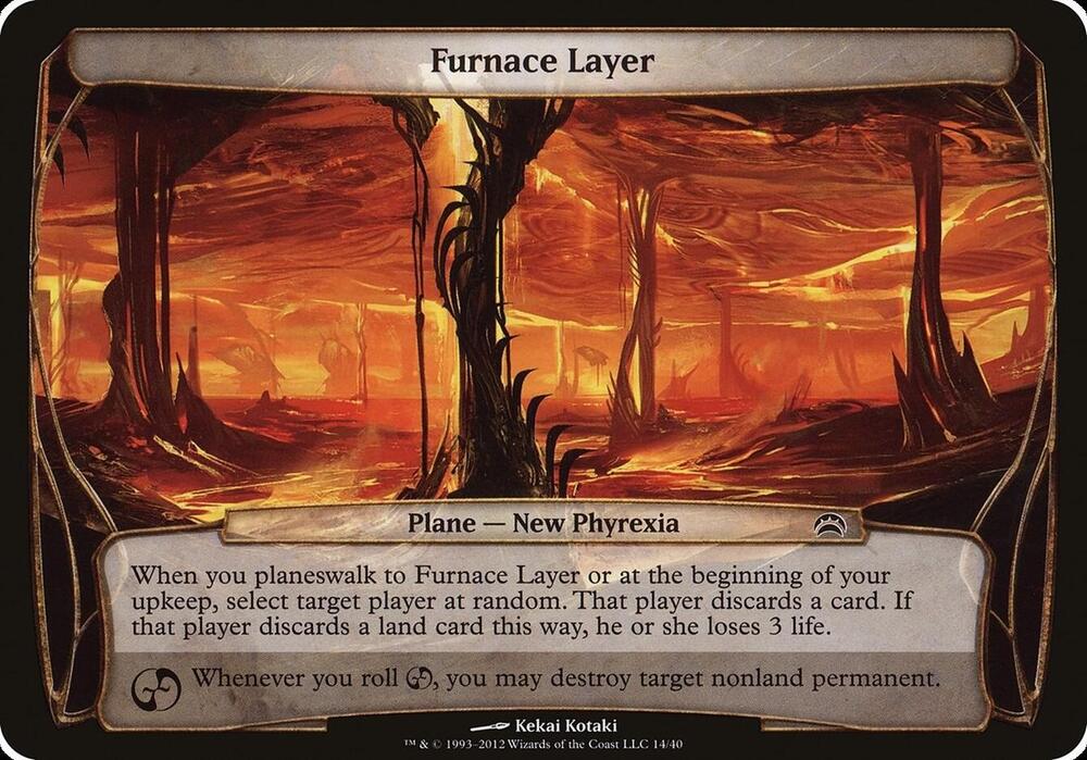 Furnace Layer Planechase 2012 14/40 (Oversize Cards)  | Good Games Modbury
