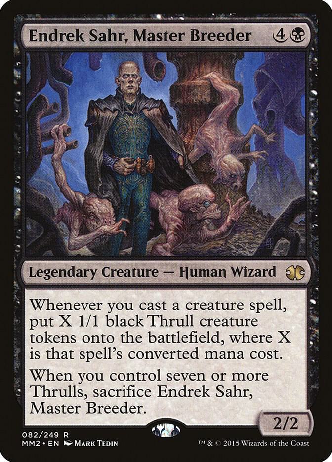 Endrek Sahr, Master Breeder 82/249 (Modern Masters 2015)  - Foil | Good Games Modbury