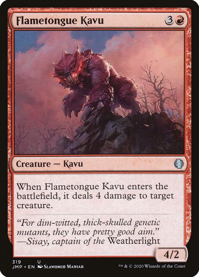 Flametongue Kavu 319/495 (Jumpstart)  | Good Games Modbury