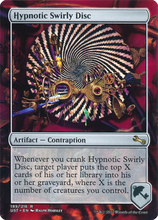 Hypnotic Swirly Disc 189/216 (Unstable)  | Good Games Modbury
