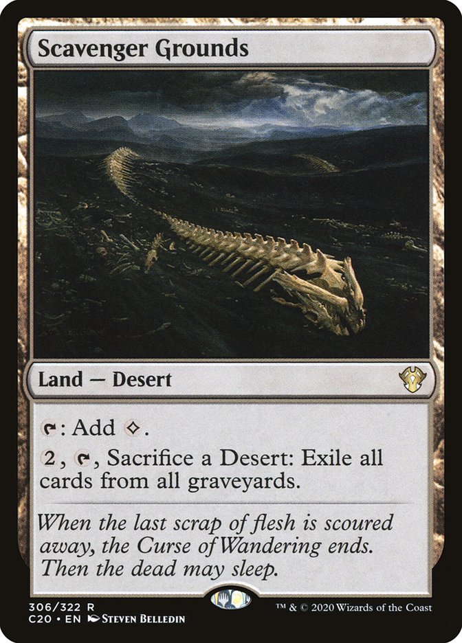 Scavenger Grounds [Commander 2020] | Good Games Modbury