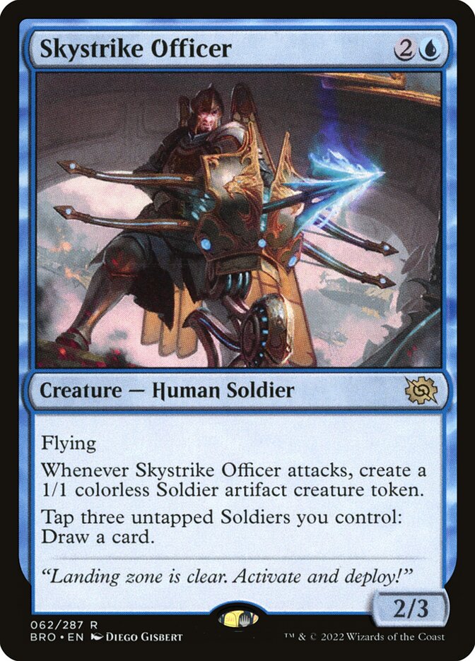 Skystrike Officer 62/287 (The Brothers' War)  | Good Games Modbury