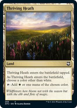 Thriving Heath 269/62 (Commander: Adventures in the Forgotten Realms)  | Good Games Modbury