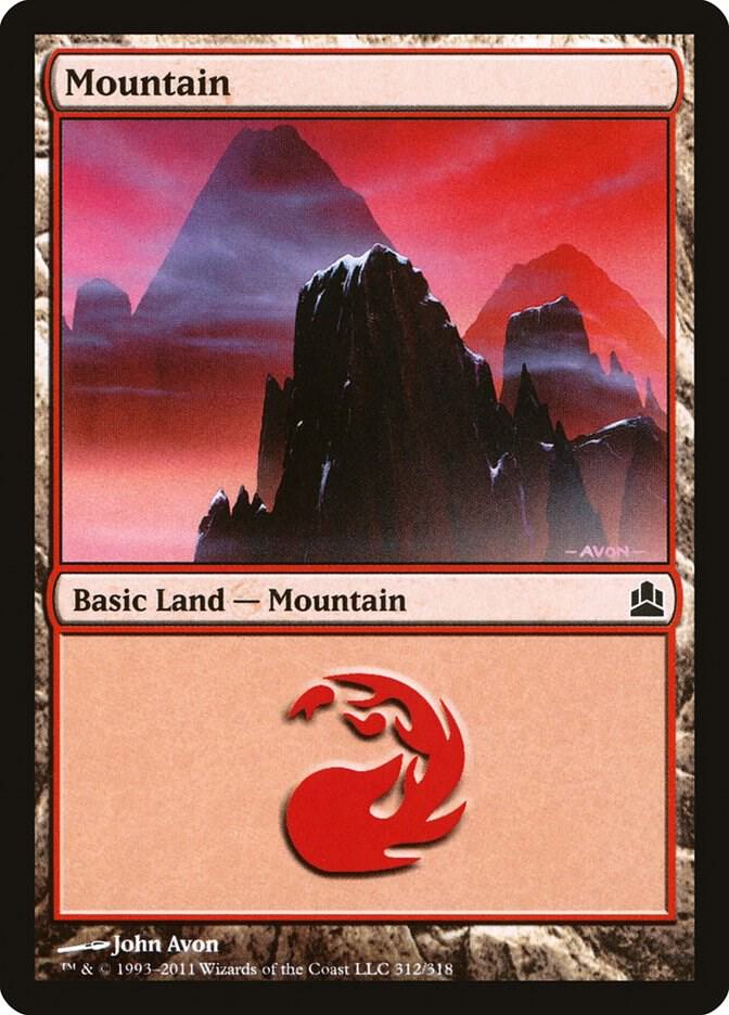 Mountain 312/318 (Commander)  | Good Games Modbury