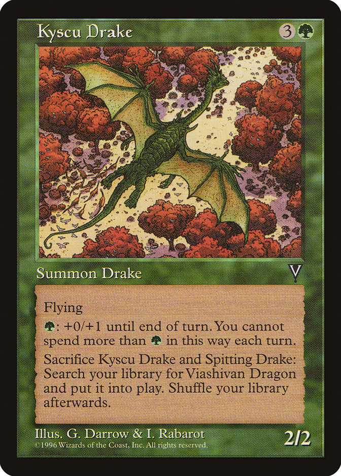 Kyscu Drake 111/167 (Visions)  | Good Games Modbury