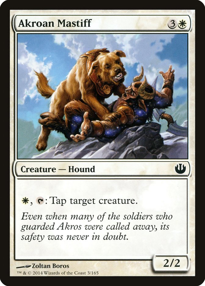 Akroan Mastiff 3/165 (Journey Into Nyx)  - Foil | Good Games Modbury