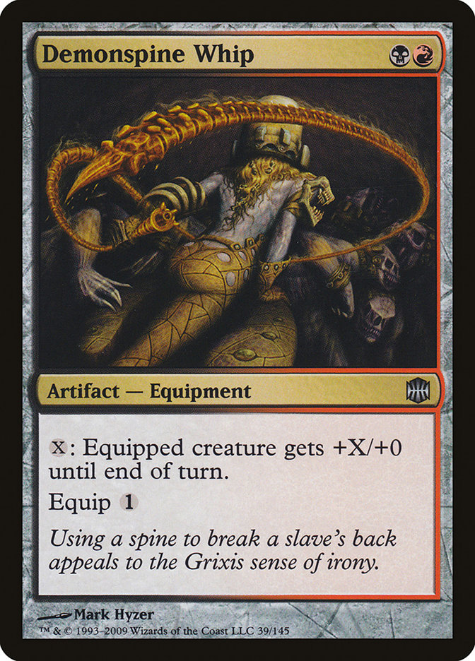 Demonspine Whip 39/145 (Alara Reborn)  | Good Games Modbury