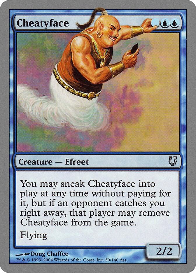 Cheatyface 30/140 (Unhinged)  - Foil | Good Games Modbury