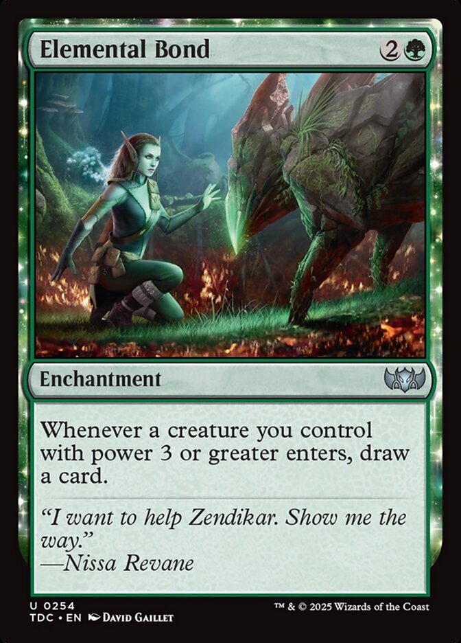 Elemental Bond 254 (Commander: Tarkir: Dragonstorm)  | Good Games Modbury