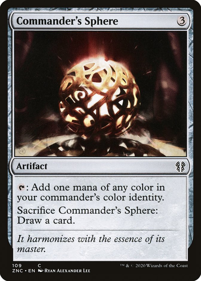 Commander's Sphere [Zendikar Rising Commander] | Good Games Modbury