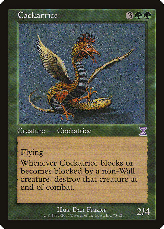 Cockatrice 75/121 (Timeshifted)  | Good Games Modbury