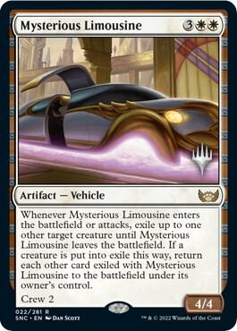 Mysterious Limousine 22p/161 (Promo Pack: Streets of New Capenna)  - Foil | Good Games Modbury