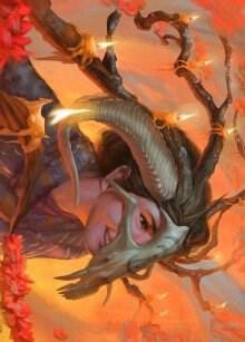 Hedgewitchs Mask Art Card 17 (Art Series: Innistrad: Midnight Hunt)  | Good Games Modbury