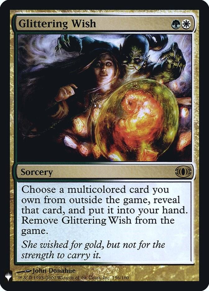 Glittering Wish 156 (The List Reprints)  - Foil | Good Games Modbury
