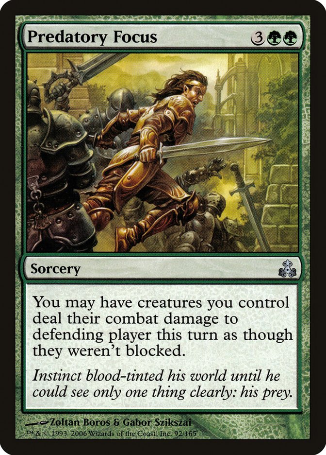 Predatory Focus 92/165 (Guildpact)  - Foil | Good Games Modbury