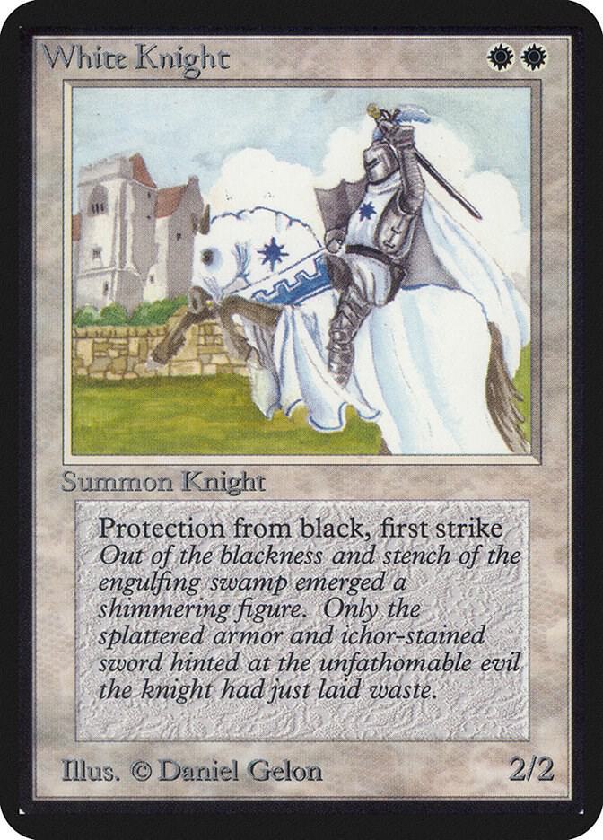 White Knight 43/295 (Alpha Edition)  | Good Games Modbury