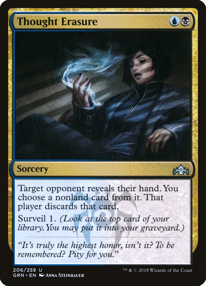 Thought Erasure 206/259 (Guilds of Ravnica)  | Good Games Modbury
