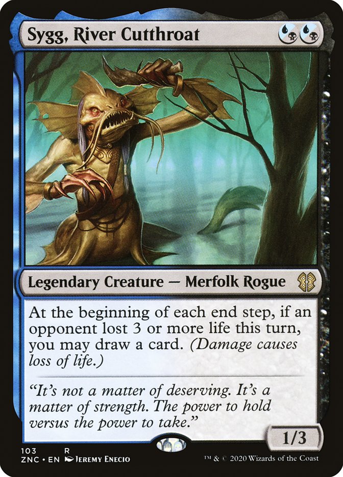 Sygg, River Cutthroat 103 (Commander: Zendikar Rising)  | Good Games Modbury