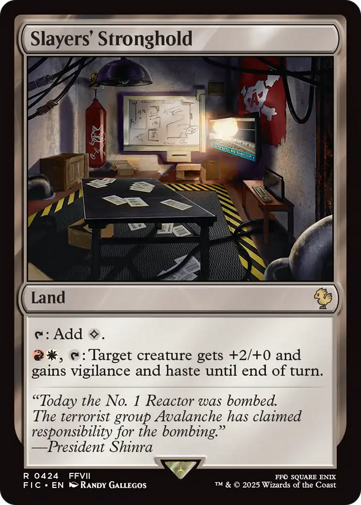 Slayers' Stronghold [FINAL FANTASY Commander] | Good Games Modbury