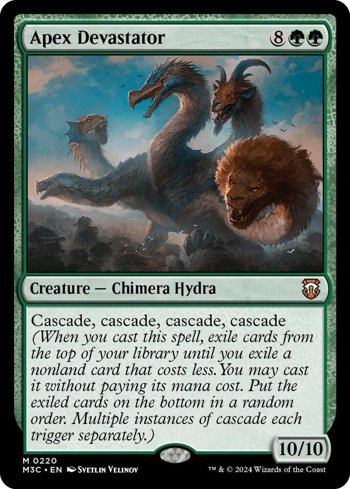 Apex Devastator 220/411 (Commander: Modern Horizons 3)  - Ripple Foil | Good Games Modbury