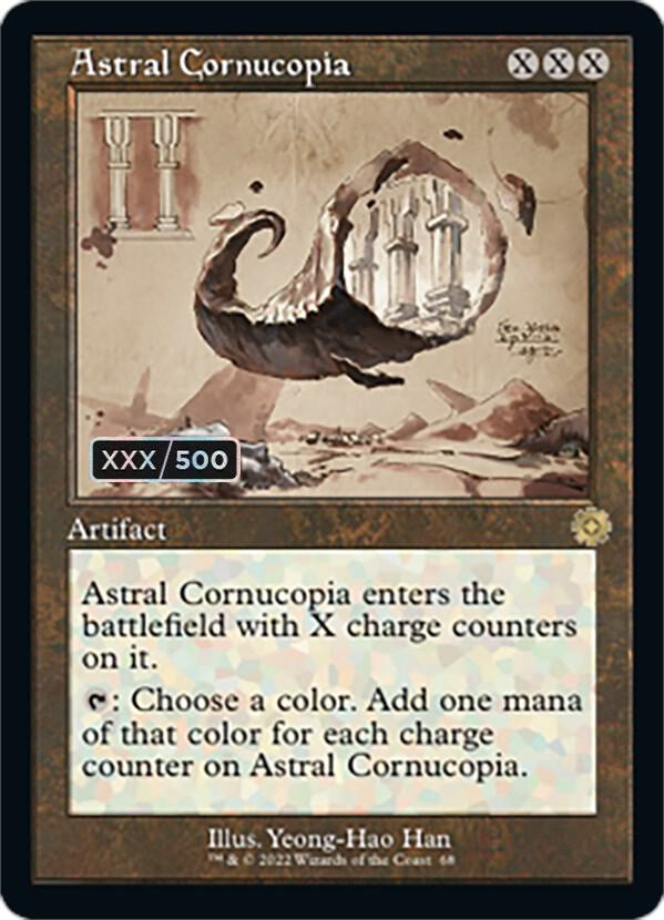 Astral Cornucopia Schematic Serial Numbered 68z/63 (The Brothers' War: Retro Frame Artifacts)  - Foil | Good Games Modbury