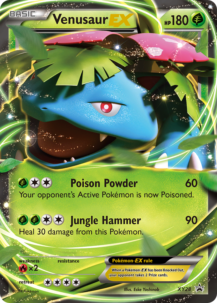 Venusaur EX (XY28) [XY: Black Star Promos] | Good Games Modbury