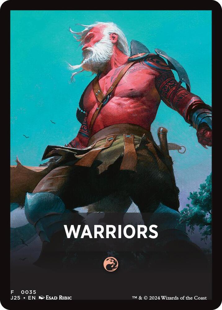 Warriors Theme Card 35 (Foundations Jumpstart)  | Good Games Modbury