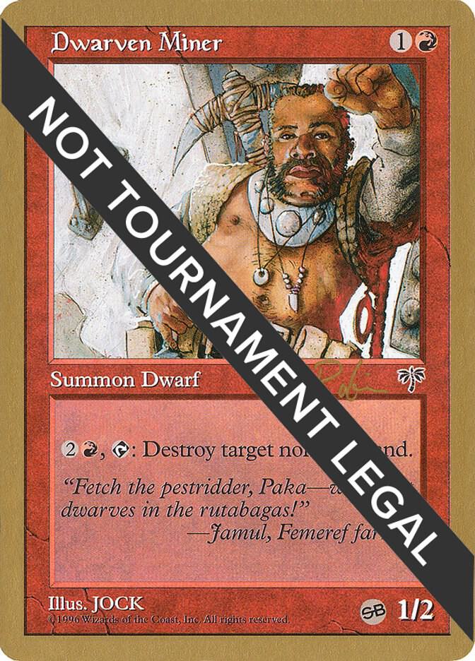 Dwarven Miner 1998 Ben Rubin MIR SB br169sb/117 (World Championship Decks)  | Good Games Modbury